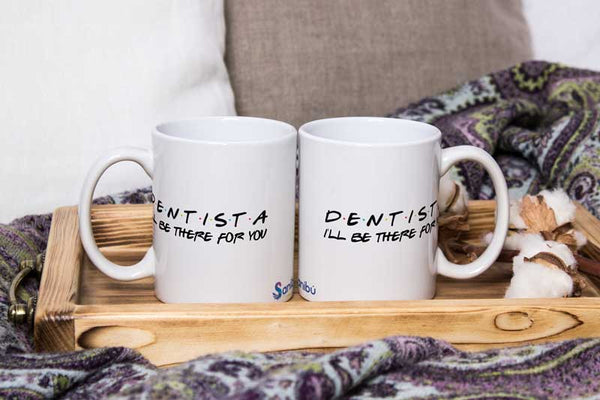 Taza Friends TCAE - Sanibu - Regalos para sanitarios