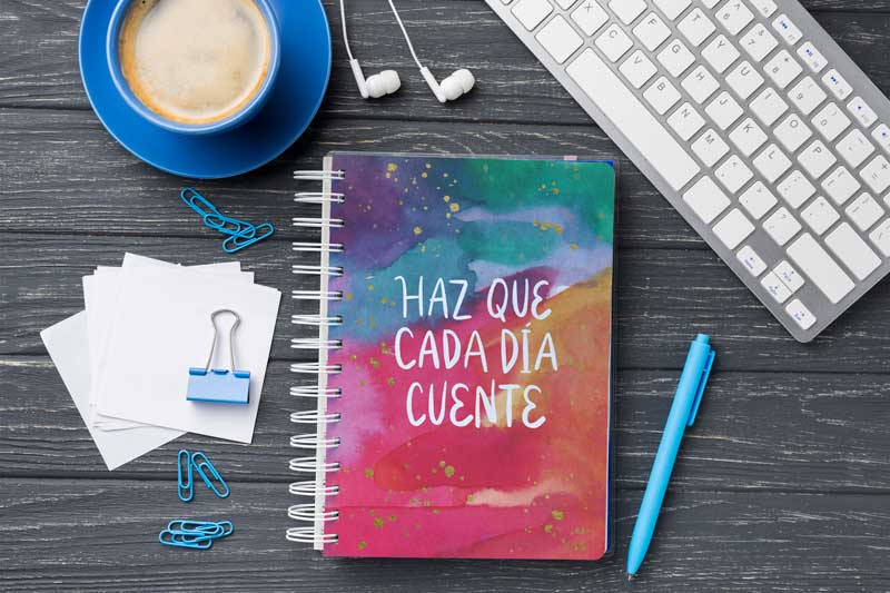 Libreta Haz que cada día cuente