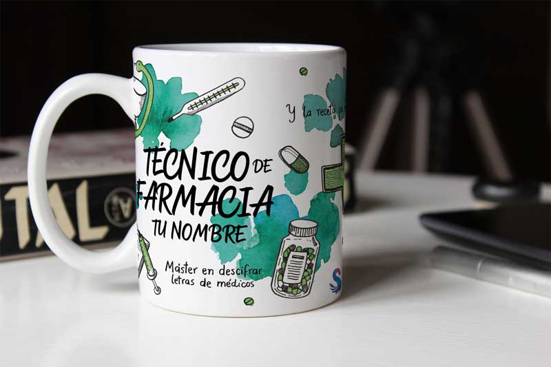 Taza Técnico de farmacia