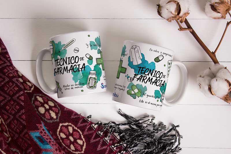 Taza Técnico de farmacia