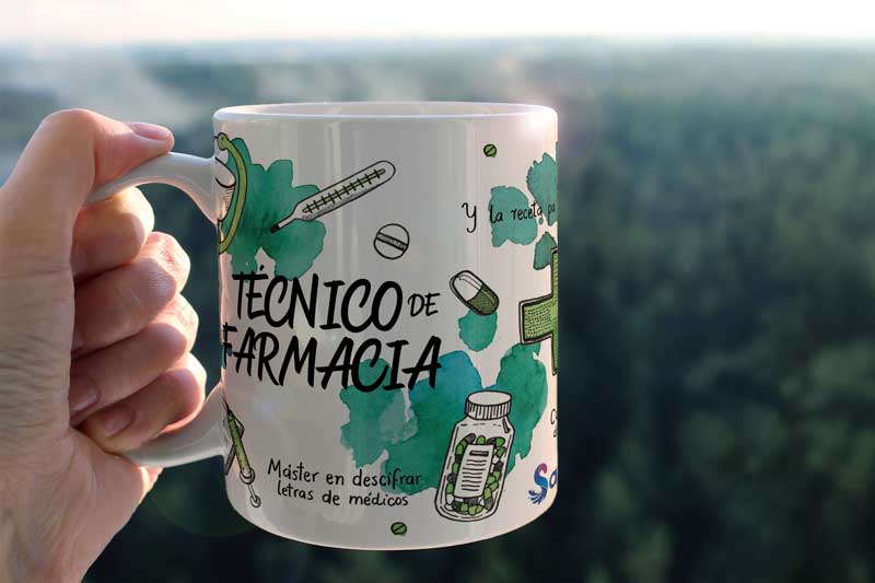 Taza Técnico de farmacia