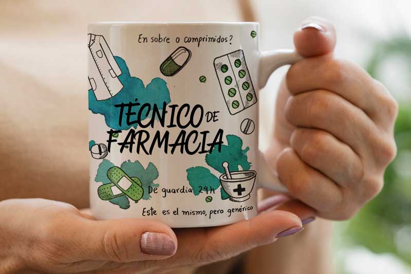 Taza Técnico de farmacia