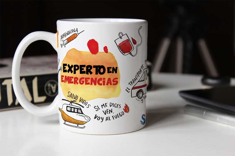 Taza Experto en Emergencias