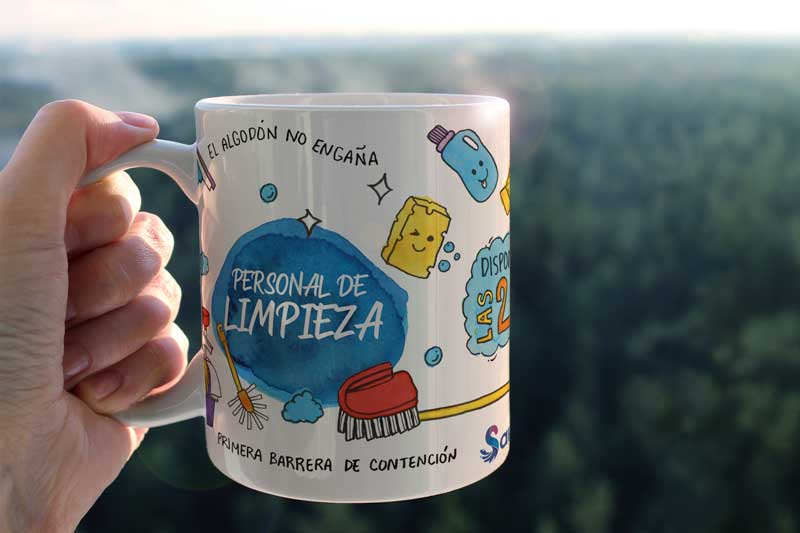 Taza Personal de Limpieza