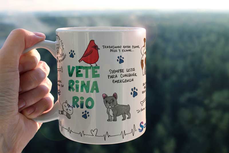 Taza Veterinario