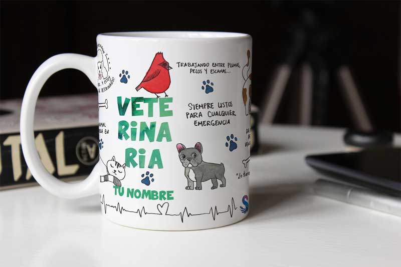 Taza Veterinario