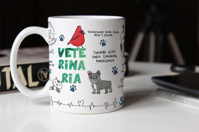 Taza Veterinario