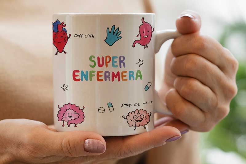 Taza Super Enfermera/o