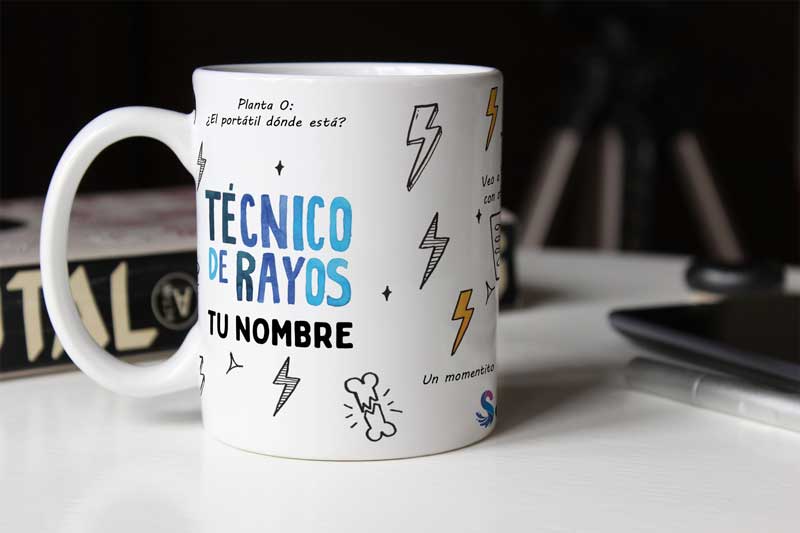 Taza Técnico de Rayos