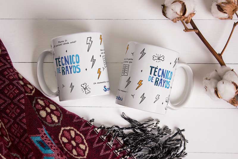 Taza Técnico de Rayos