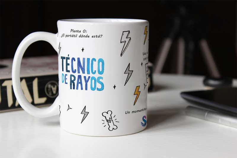 Taza Técnico de Rayos