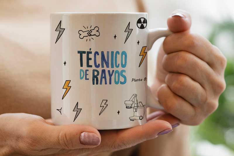 Taza Técnico de Rayos