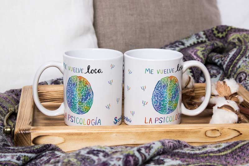 Taza Me vuelve loco la psicología