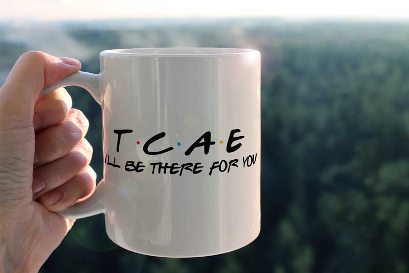 Taza Friends TCAE