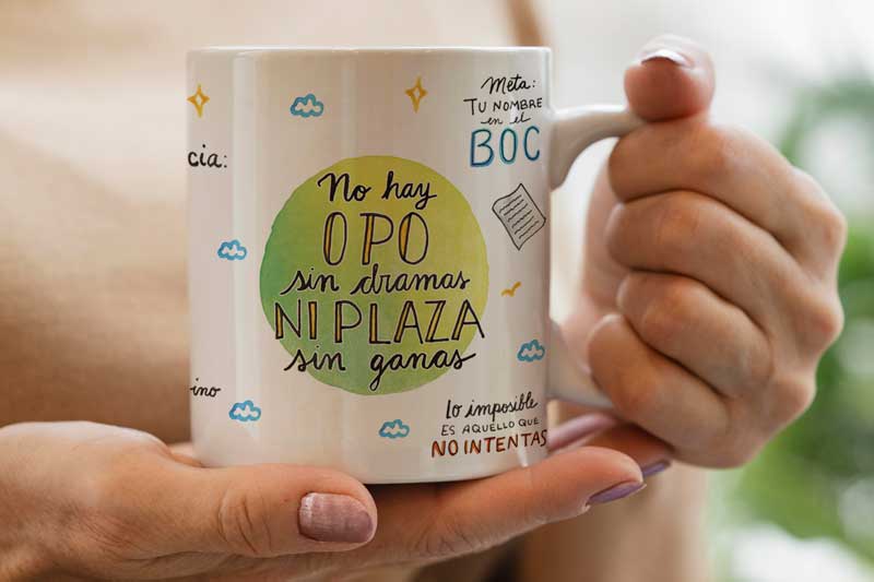 Taza No hay OPO sin drama